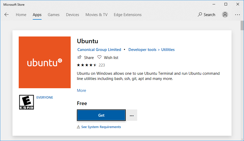 Install Ubuntu on WSL Install Ubuntu on Windows subsystem for linux